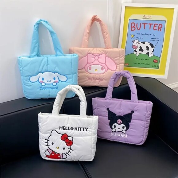 Handbags - Hello Kitty & Friends Puffer Handbag - You Choose